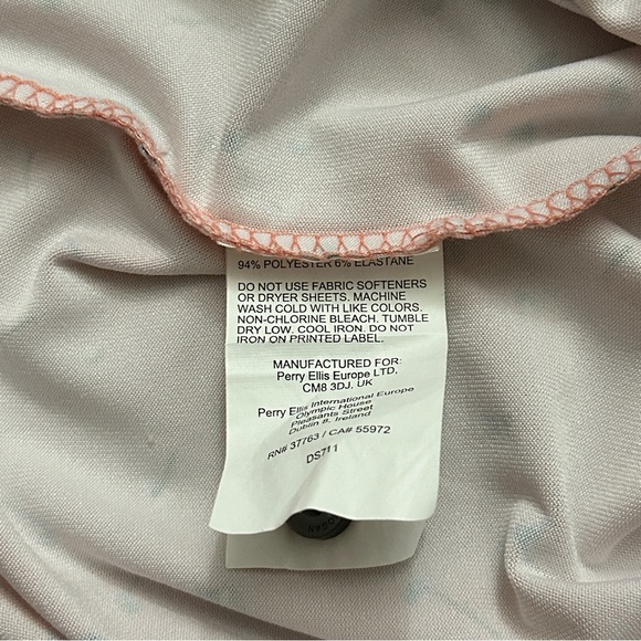 Ben Hogan Polo Shirt Mens Size M Short Sleeve All Over Golf Print Pink Stretch - Picture 5 of 5